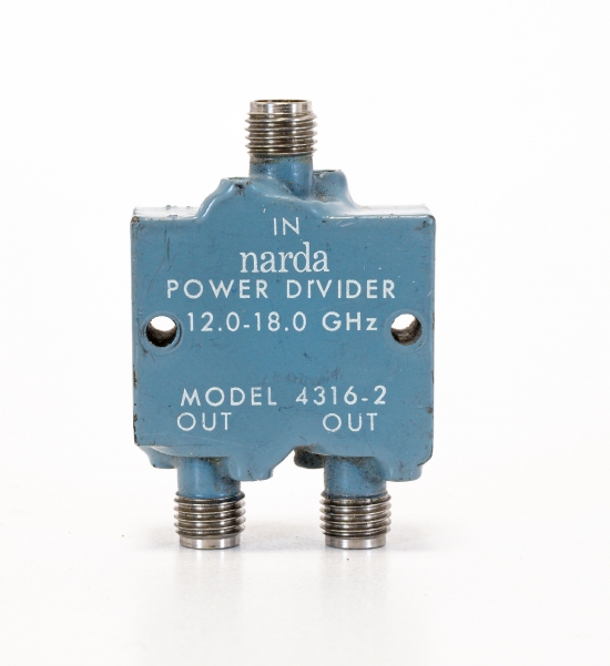 Narda 4316-2  12 to 18 GHz, 2 Way Power Divider