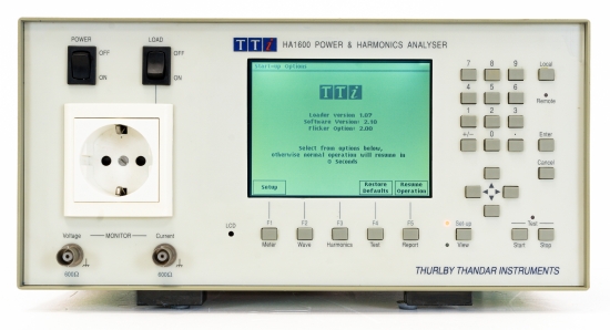 TTi HA1600 Analizzatore di armoniche e potenza