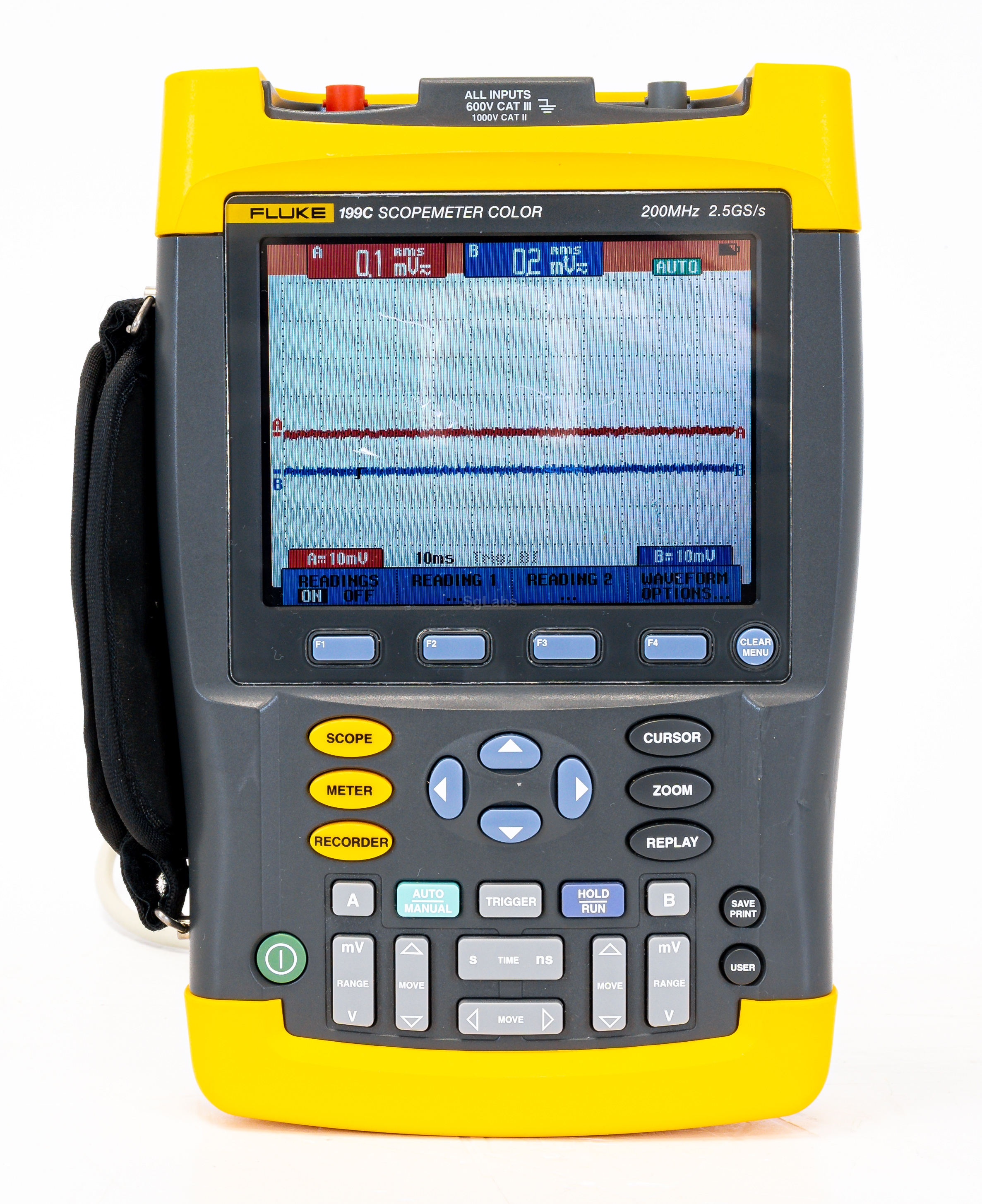 Fluke 199C Scopemeter 200MHz color