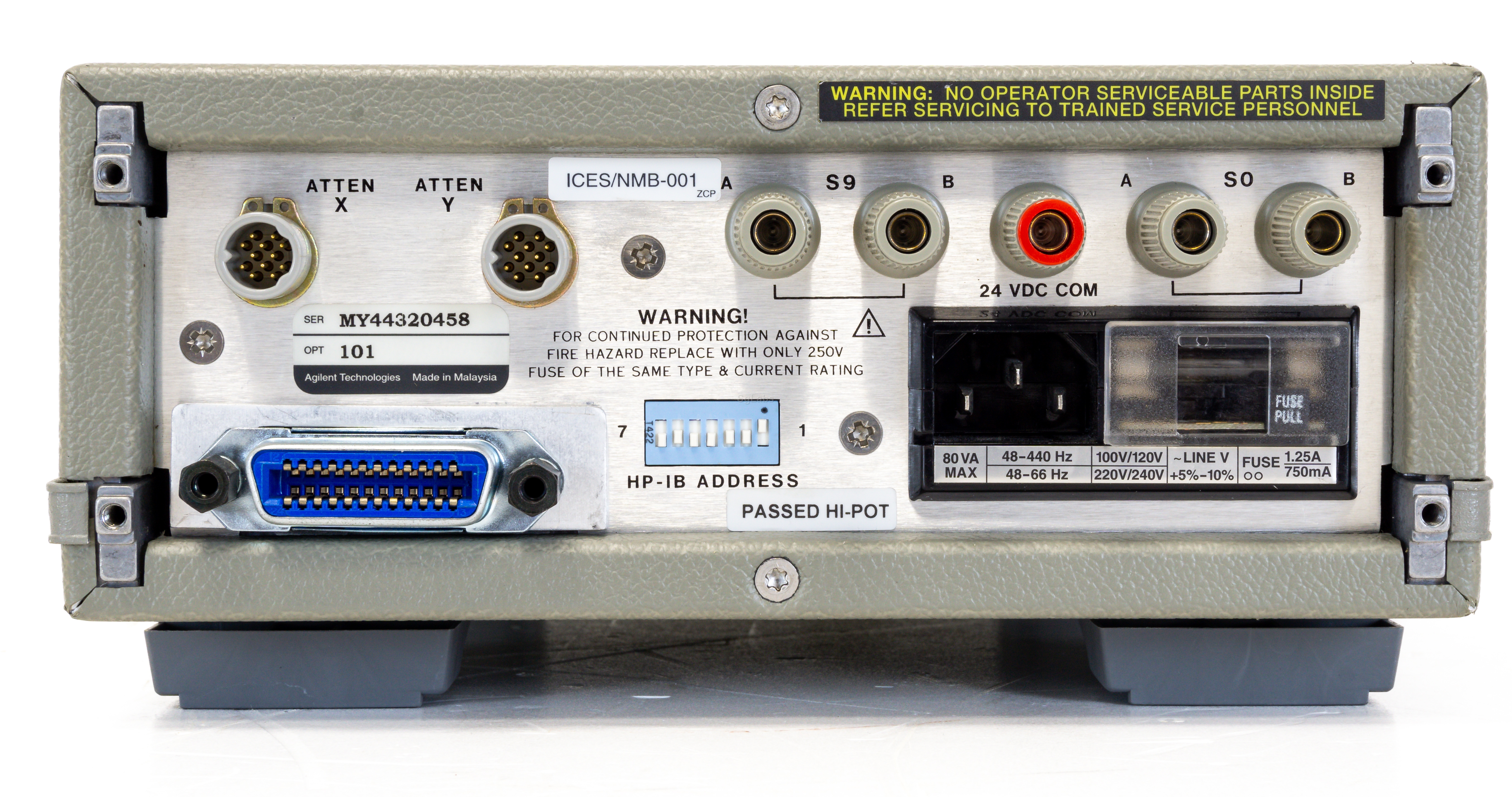 HP/Agilent 11713A Attenuator/Switch Driver 未検査品 Keysight (Agilent⁄HP) 11713A Attenuator⁄Switch Driver