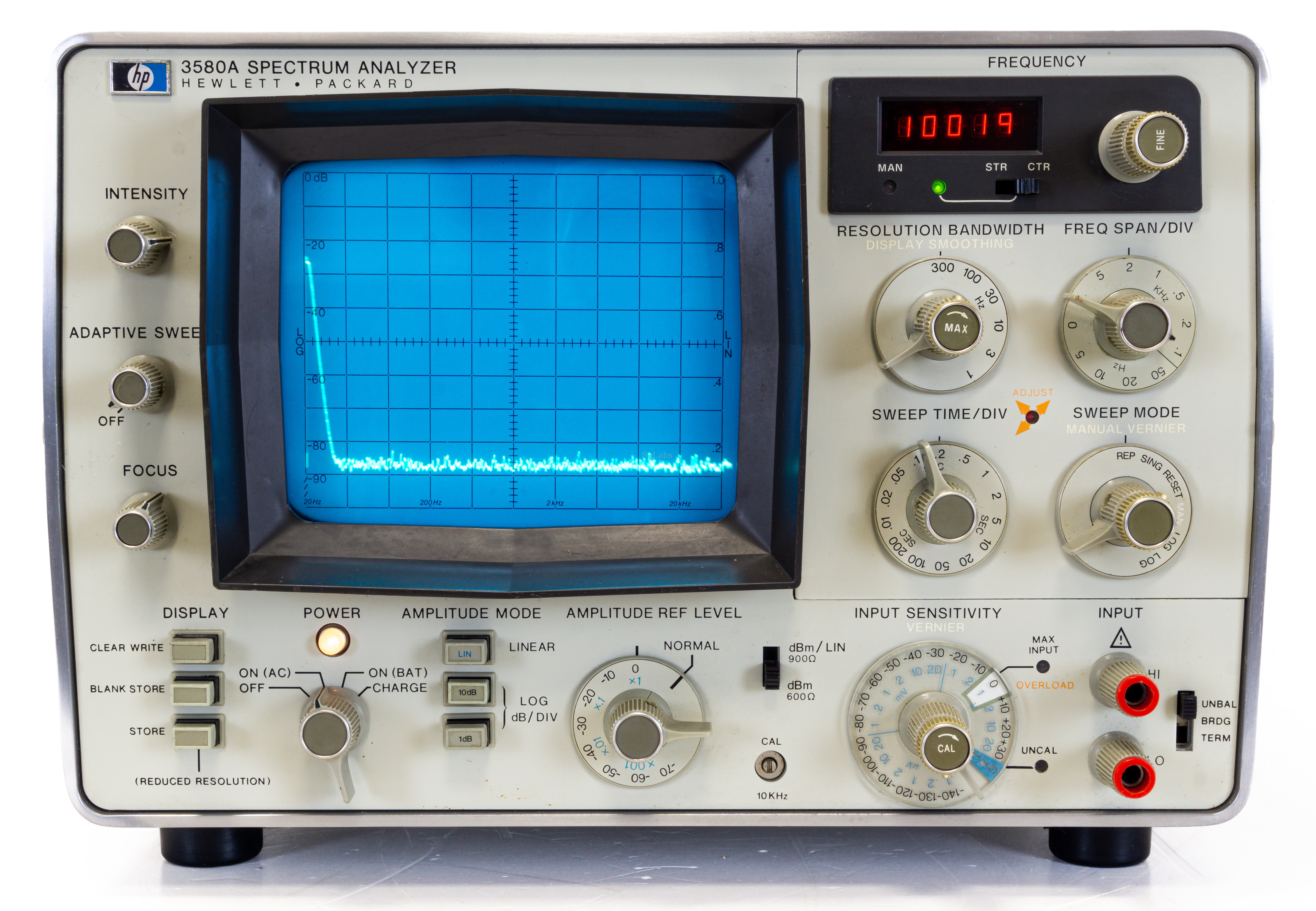 HP Agilent 3580A Low Frequency Spectrum Analyzer 50 kHz