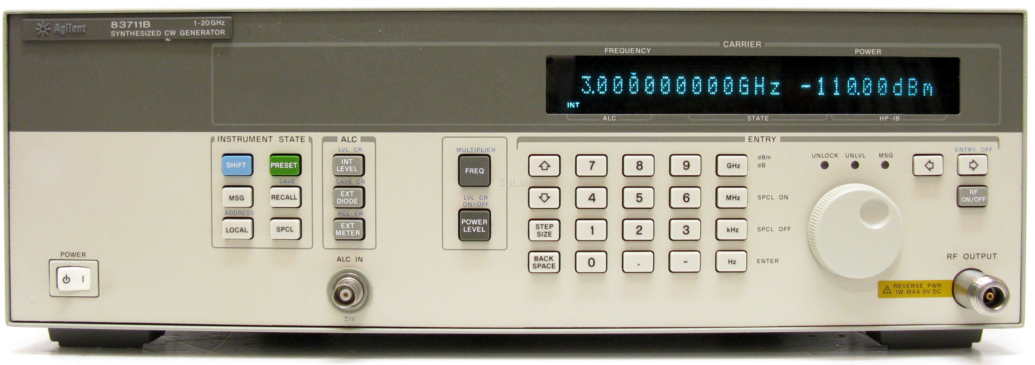 HP Agilent Keysight, 83711B