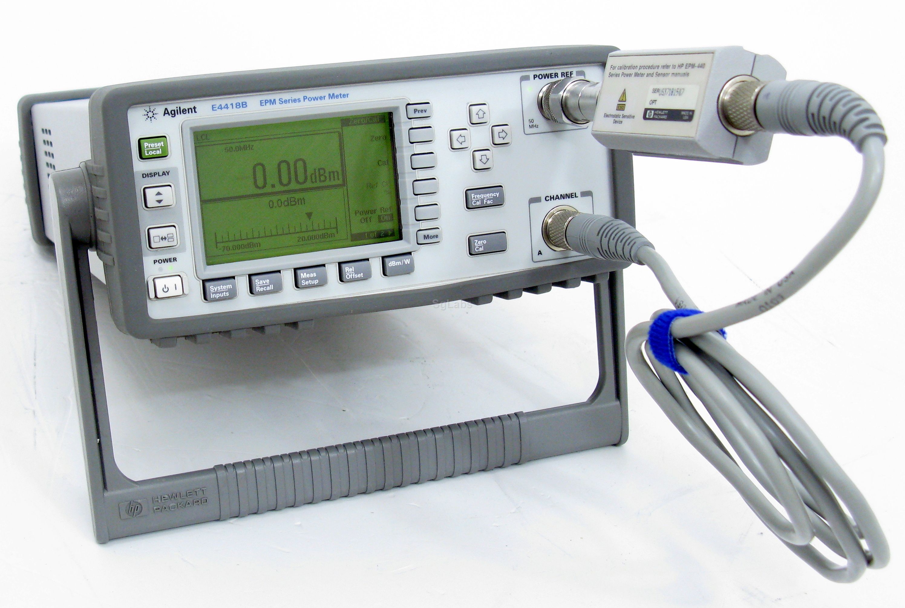 HP Agilent Keysight, E4418B + ECP-E18A