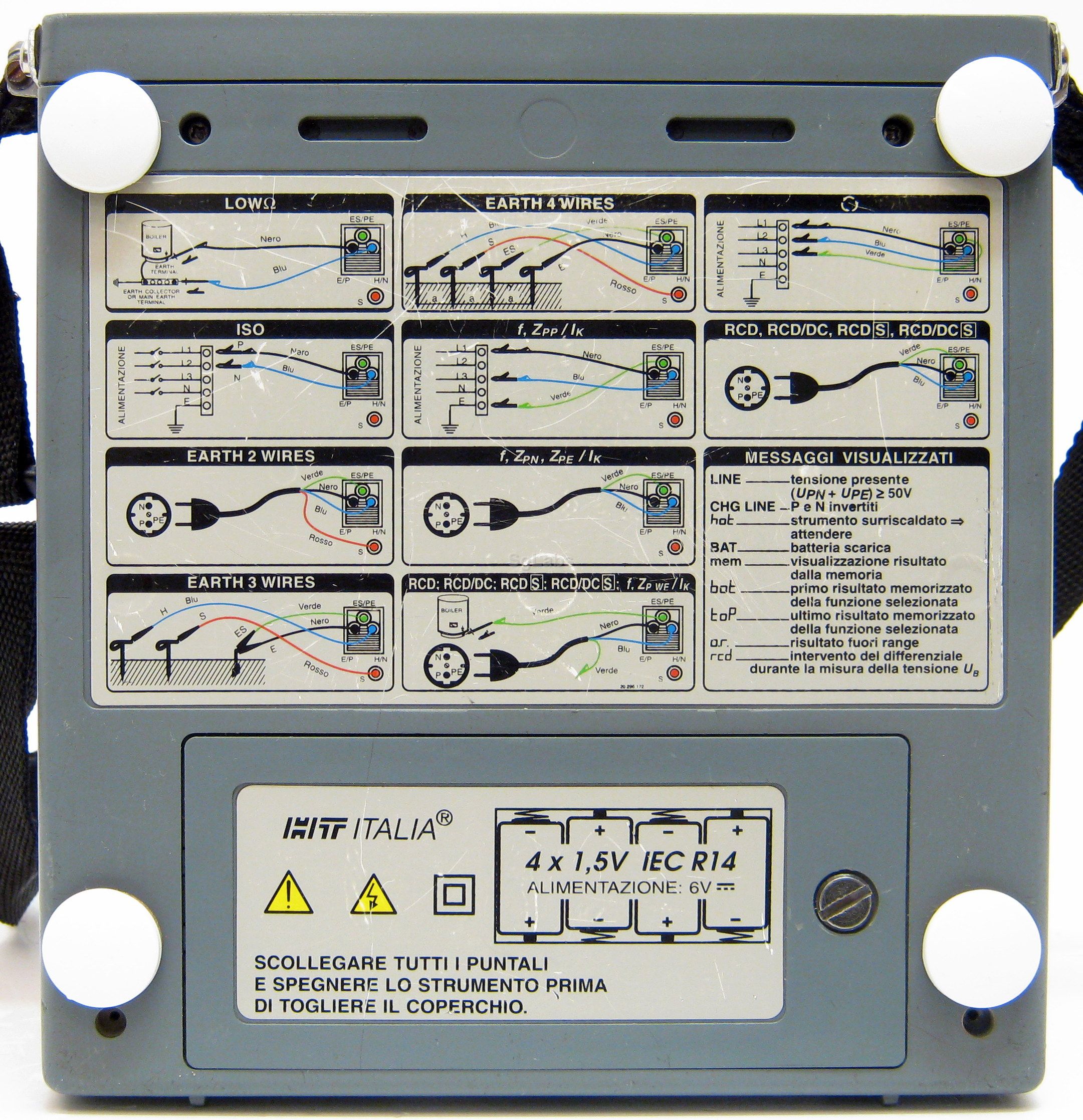 Antico Atlas supply Capacitest Tester condensatori Misuratore Calibro bordo  cromato 6 1/2 -  Italia