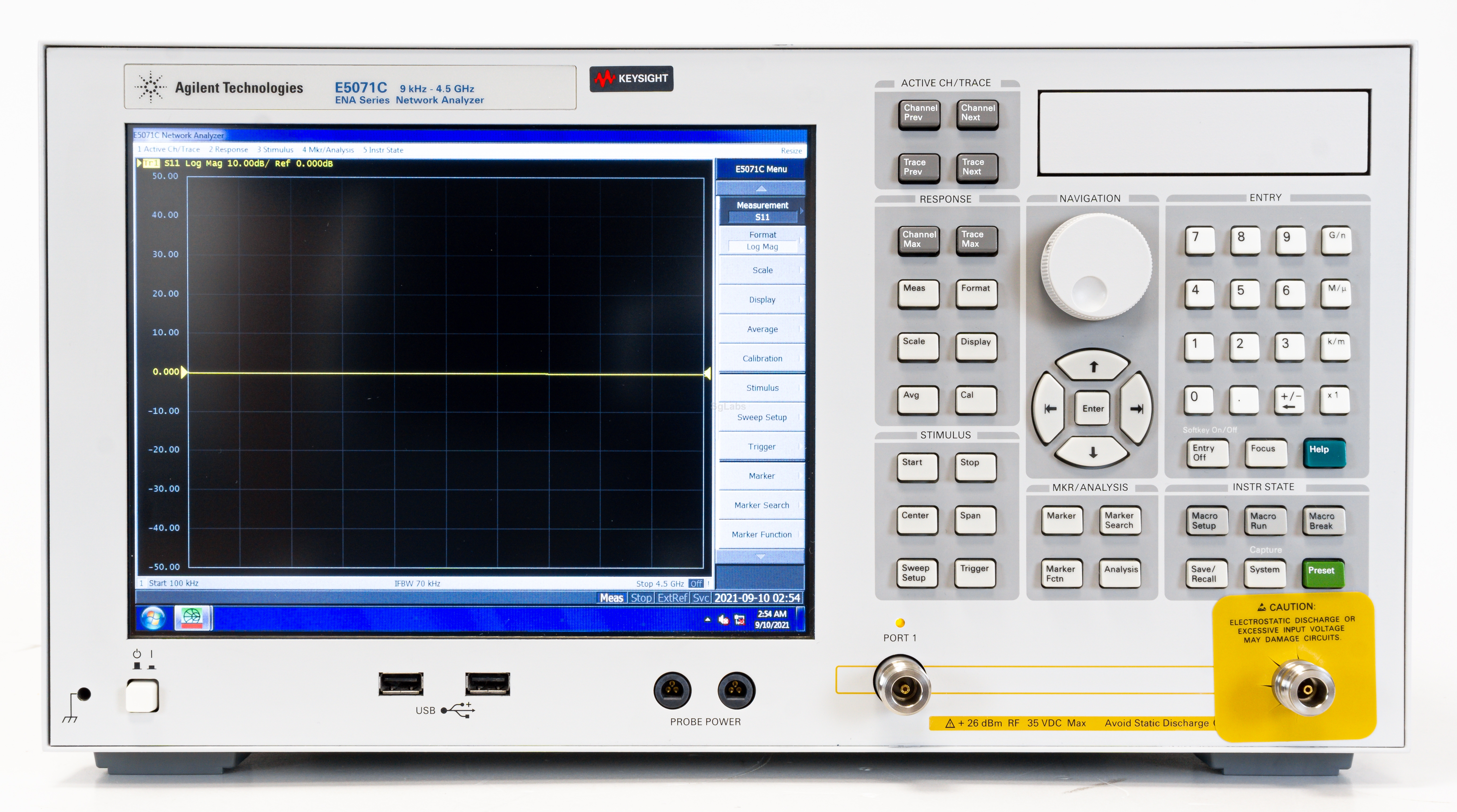 Keysight E5071C Vector Network Analyzer Rentals