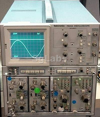 Tek TEKTRONIX 7904 Oscilloscope Lo-Serial 54 PLUG-INS 75 MANUAL SET 