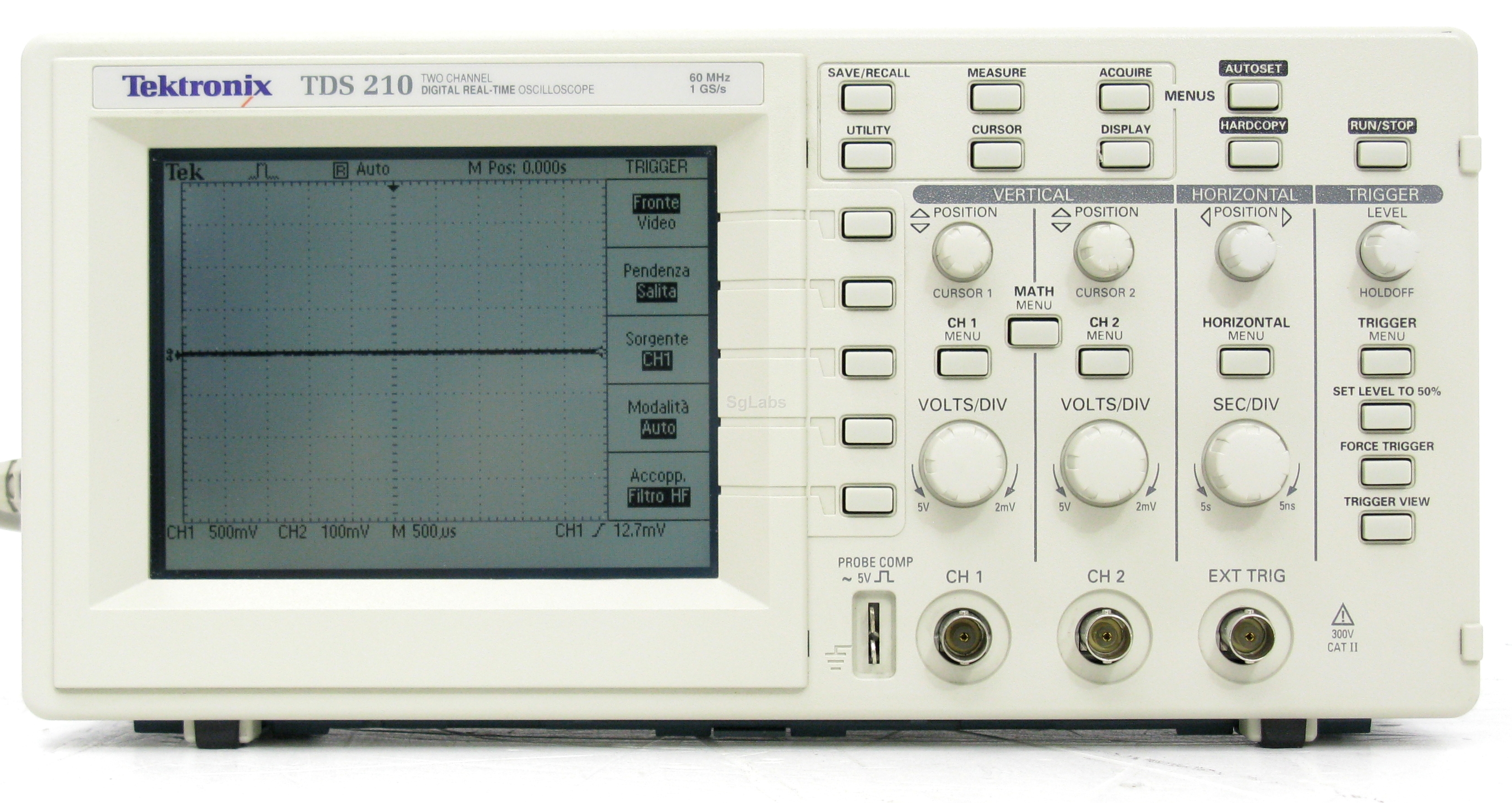 Tektronix TDS210 60MHz Digital Oscilloscope 