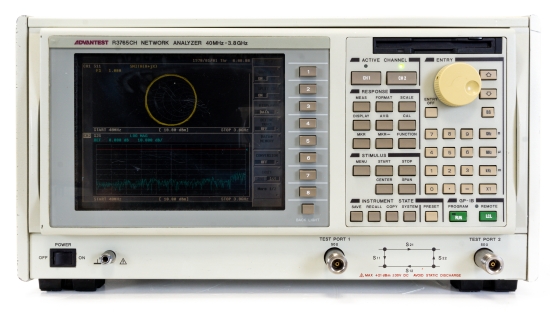 Advantest R3765CH Analizzatore di Reti VNA 3.8 GHz