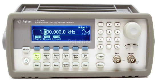 HP Agilent Keysight 33220A 20 MHz function / arbitrary waveform generator