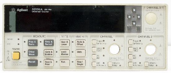 HP Agilent Keysight, 53132A Front Panel