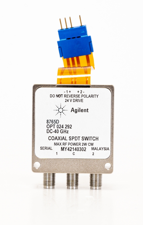 HP Agilent Keysight 8765D Coaxial Switch