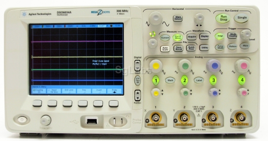 HP Agilent Keysight, DSO6034A