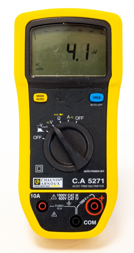 Chauvin Arnoux CA 5271 Digital Multimeter 6000 counts