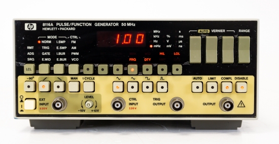 HP Agilent Keysight, 8116A