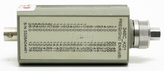 HP Agilent Keysoght 346C K01 Noise Source 1 GHz up to 50 GHz