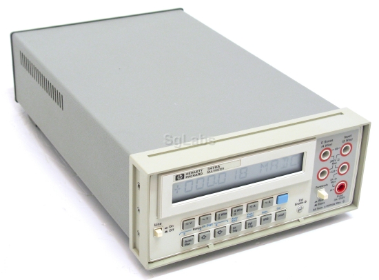 HP 3478A (5-1/2) GPIB Interface AR488付 HP 3478A Digital Multimeter DMM 5-1/2 Digit with HP-IB/GPIB