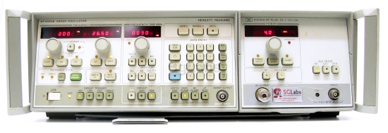 HP Agilent Keysight, 8350B + 83594A