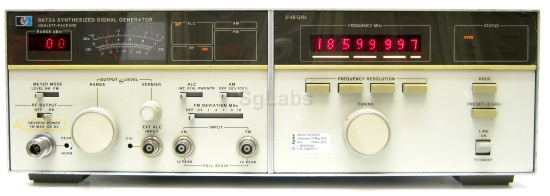 HP Agilent Keysight, 8672A