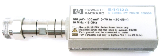HP Agilent Keysight, E4412A  ECP-E18A