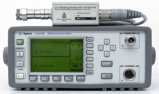 HP Agilent Keysight, E4418B + ECP-E18A