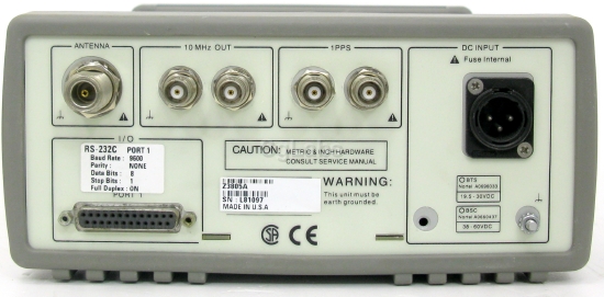 HP Z3805A 10811 DOCXO 16 channel GPS Frequency/Time Receiver 10 MHz 1PPS+ANT
