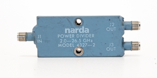 Narda 4327-2 2 Vie Power Divider 2 to 26.5 GHz