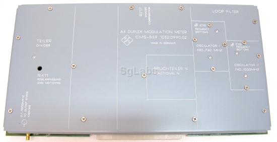 R&S (Rohde & Schwarz), CMS-B59