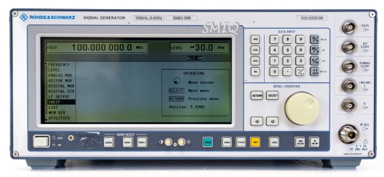 R&S Rohde & Schwarz SMIQ06B Vector Signal Generator 6 GHz