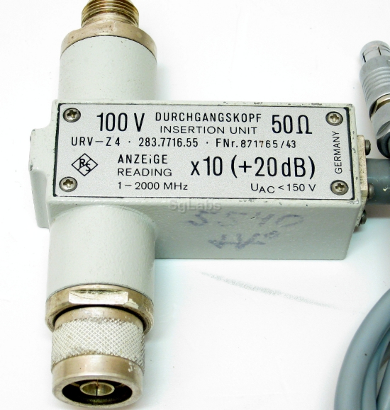 R&S (Rohde & Schwartz), URV-Z4