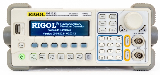 Rigol DG1022 Arbitrary Waveform Generator 20 MHZ 2 Ch